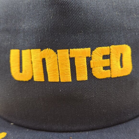 United Scrambled Eggs Snapback Hat Navy Blue One Size Made in Canada - Picture 2 of 9